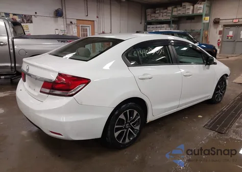 2013 Honda Civic Ex z USA, uszkodzony, nr VIN 19XFB2F89DE078884